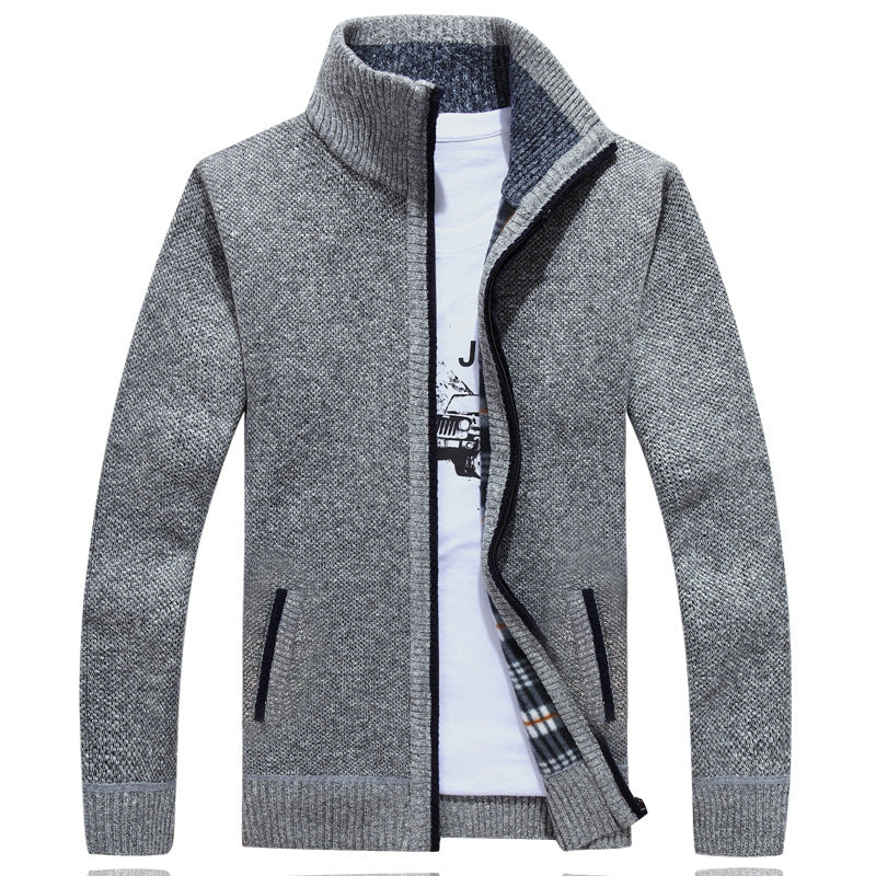 Image of Kirk | Men's Full Zip Knit Jacket