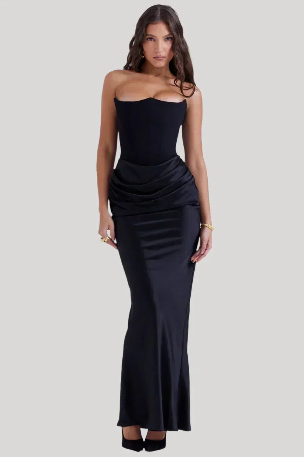 Isla - Off-Shoulder Maxi Dress