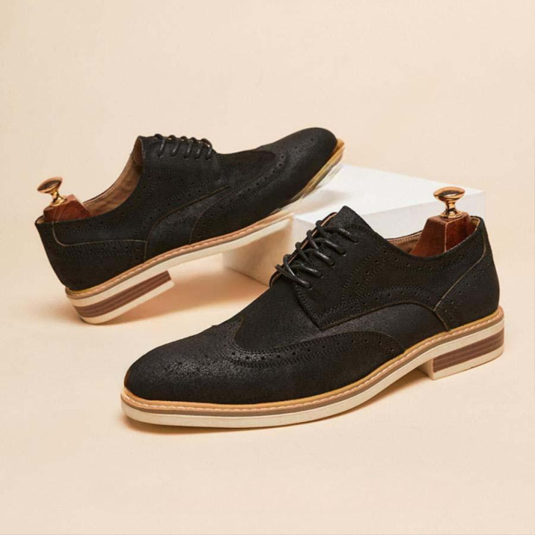 Men's Zaviar Genuine Leather Shoes