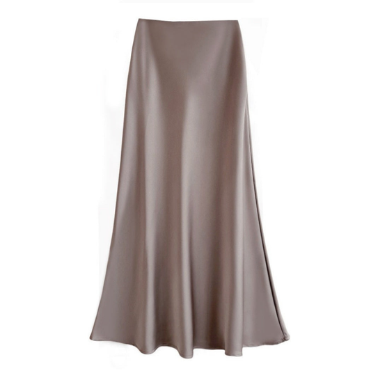 Women's High Waisted Maxi Skirt - Fashinoza