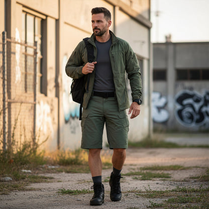 Men's Tactical Cargo Shorts Lightweight Outdoor