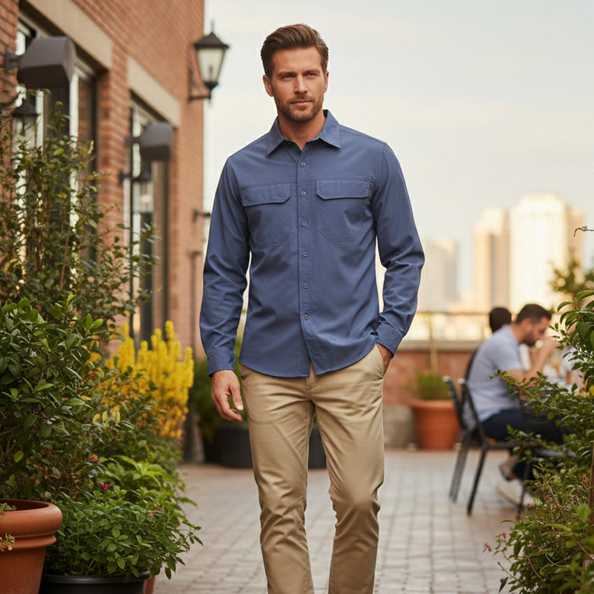 Mens Quick Dry Tactical Shirt Breathable