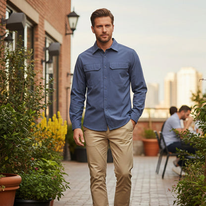 Mens Quick Dry Tactical Shirt Breathable