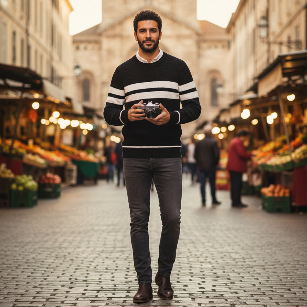 Men's Modern Long Sleeve Autumn Sweater