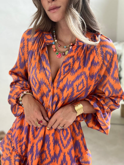 Eleanor - Ruffle Mini Dress