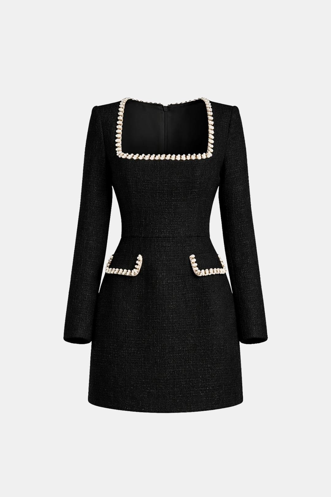 Image of Lana | Women's Long Sleeve A-Line Mini Dress