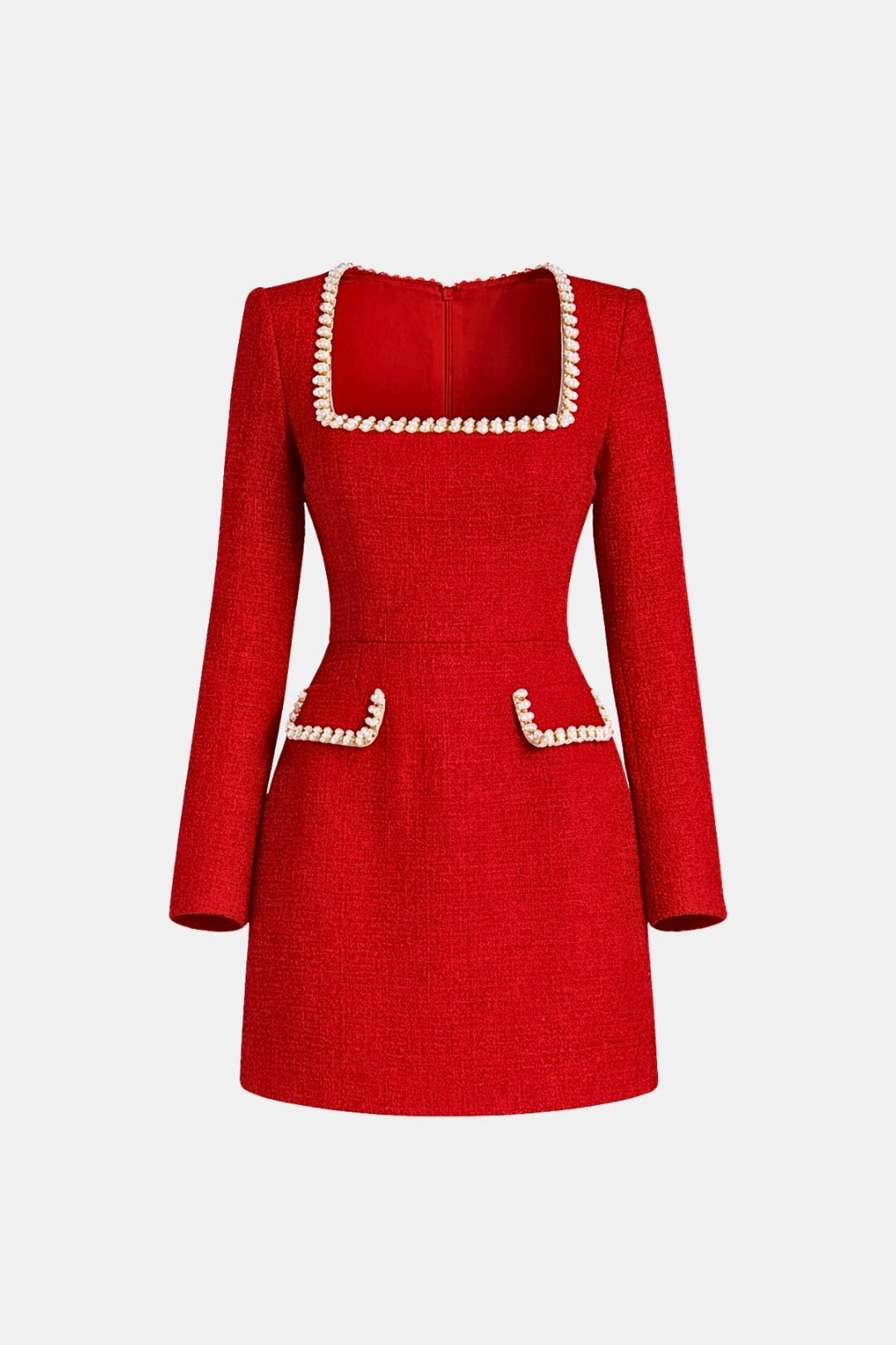 Image of Lana | Women's Long Sleeve A-Line Mini Dress
