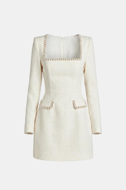 Image of Lana | Women's Long Sleeve A-Line Mini Dress