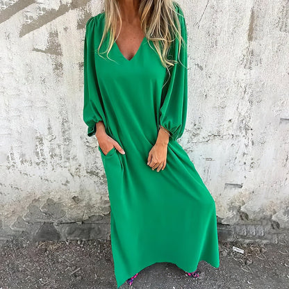 Women's Maxi Dress with Pockets