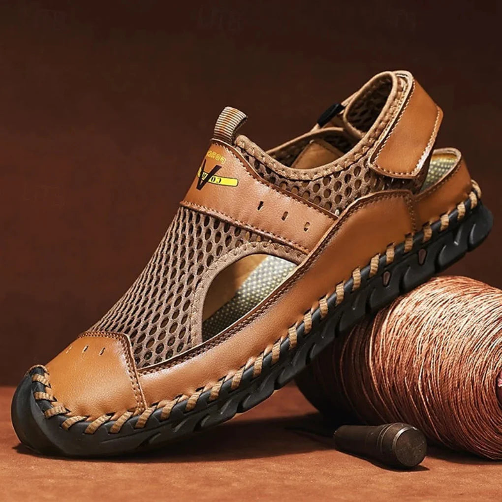 Larry Women's Orthopedic Sandals Closed Toe - Fashinoza