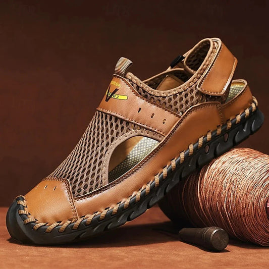 Larry Women's Orthopedic Sandals Closed Toe - Fashinoza