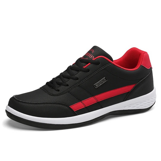 Renzo Men's Leather Balance Sneakers - Fashinoza