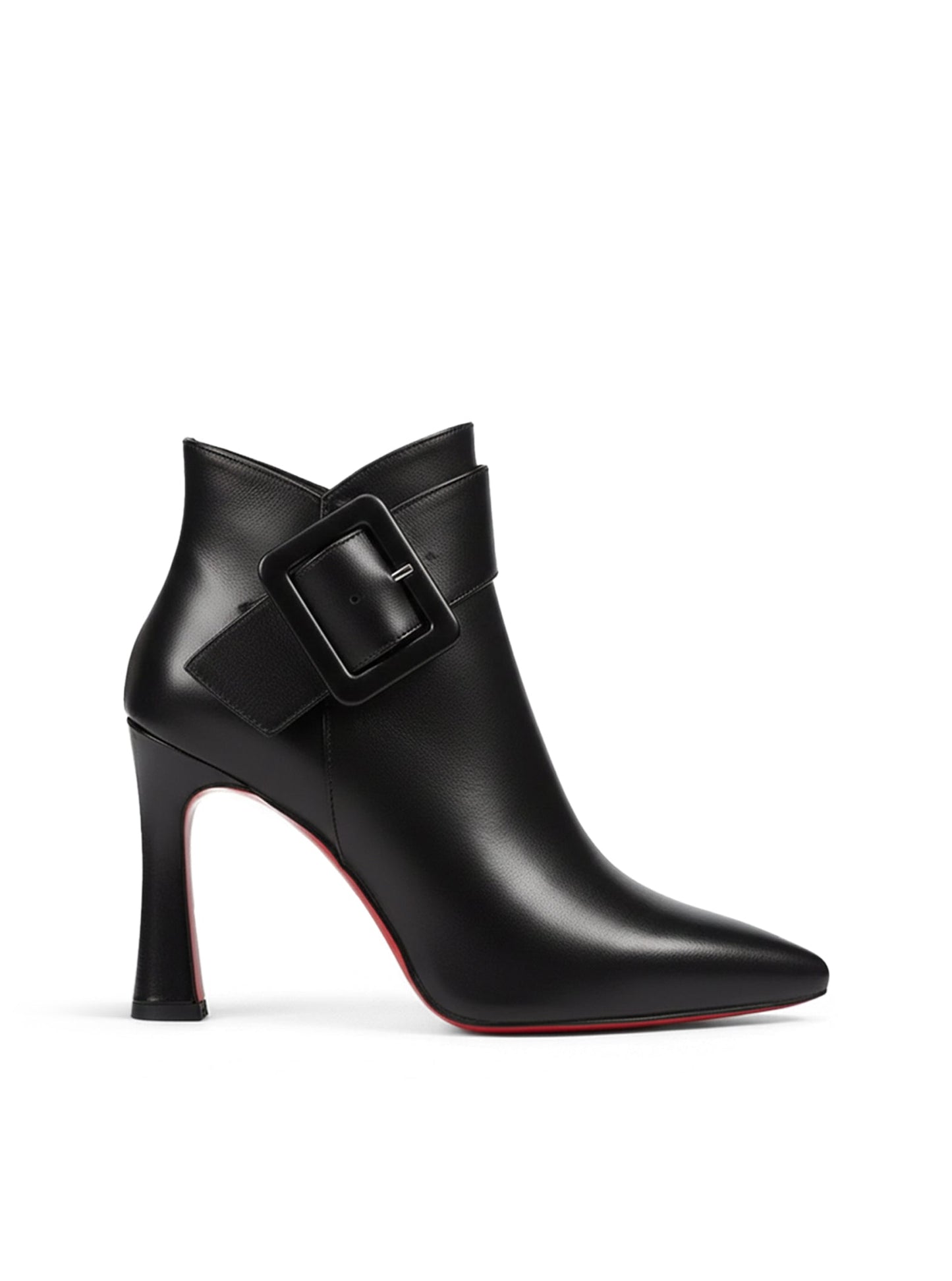 Lena Women's Pointed Toe Ankle Boots Heeled - Fashinoza