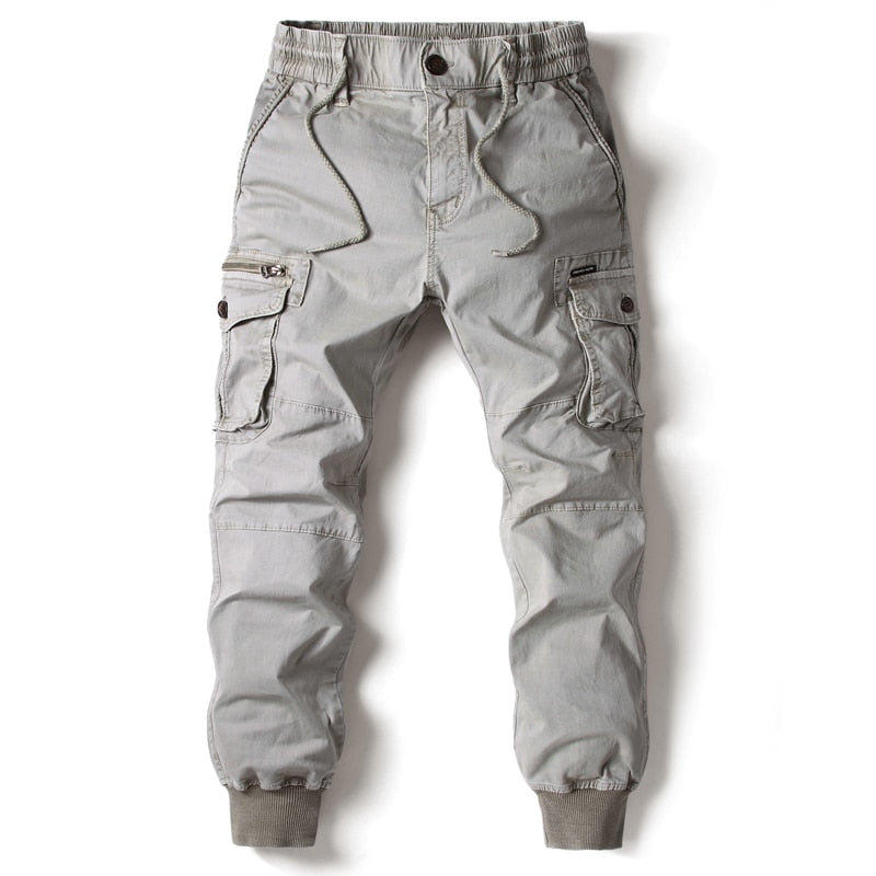 Men's Relaxed Fit Cargo Jogger Pants - Fashinoza