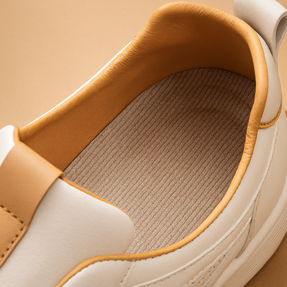 Men's Sneakers Lightweight Breathable Bonded Leather Walking Shoes