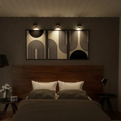Magnetic Cordless Wall Lamp Rechargeable LED
