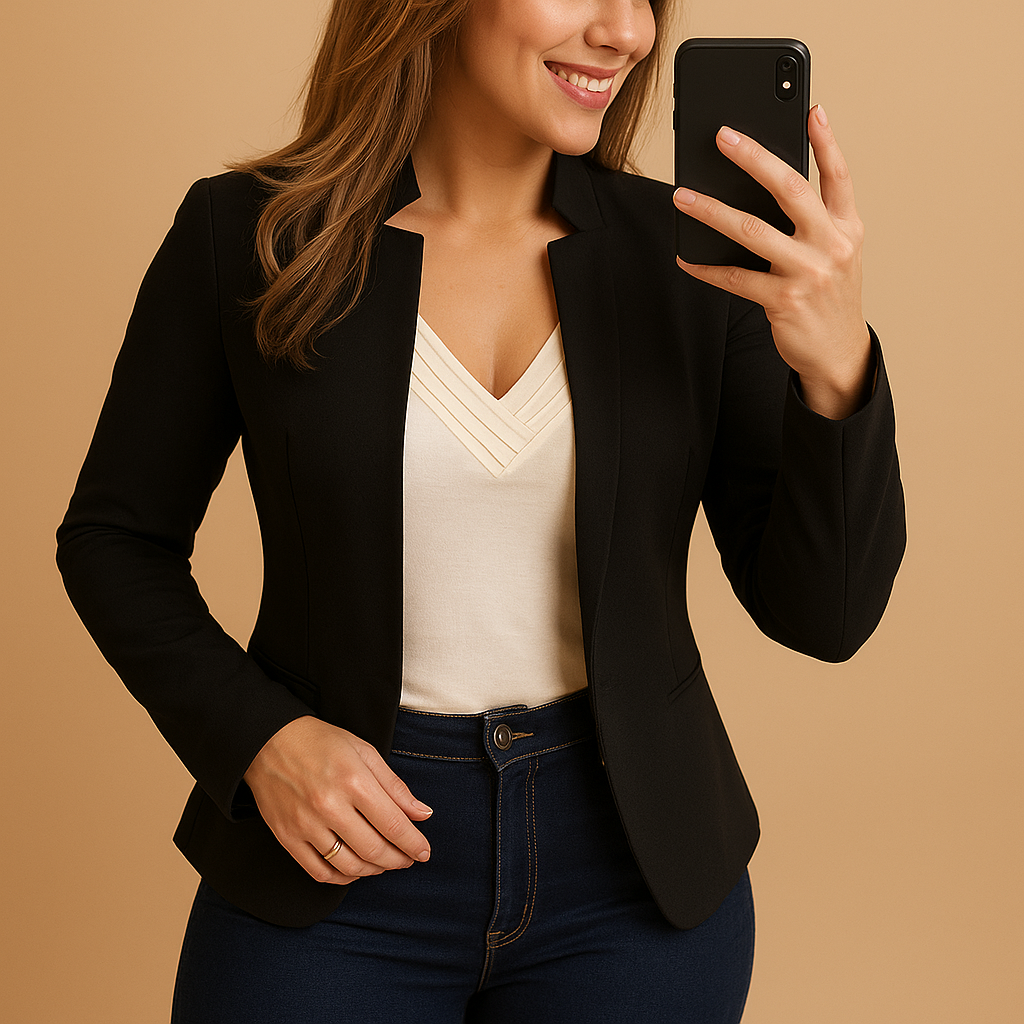 Women's Lightweight Blazer Hazel - 
Fashinoza