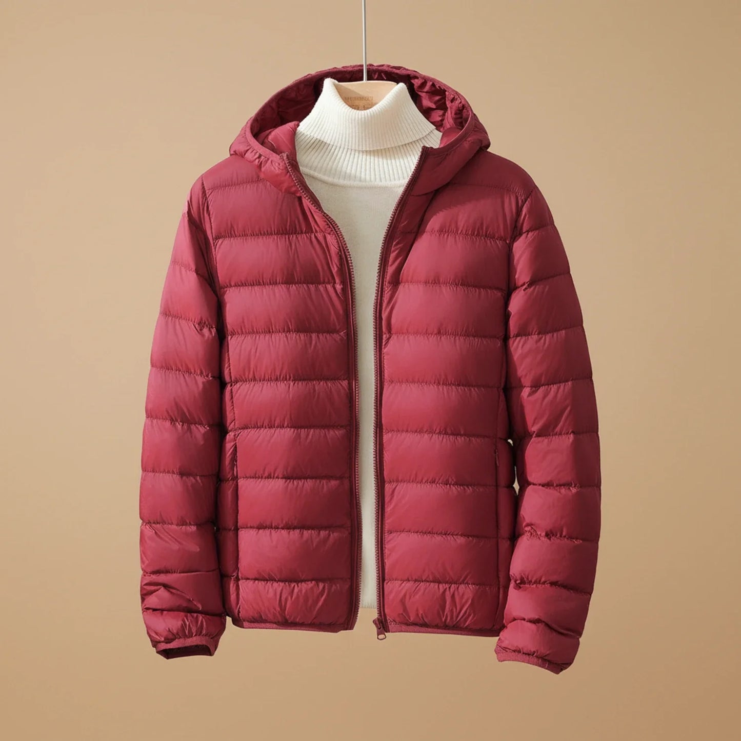 Women's Lightweight Puffer Jacket Hooded