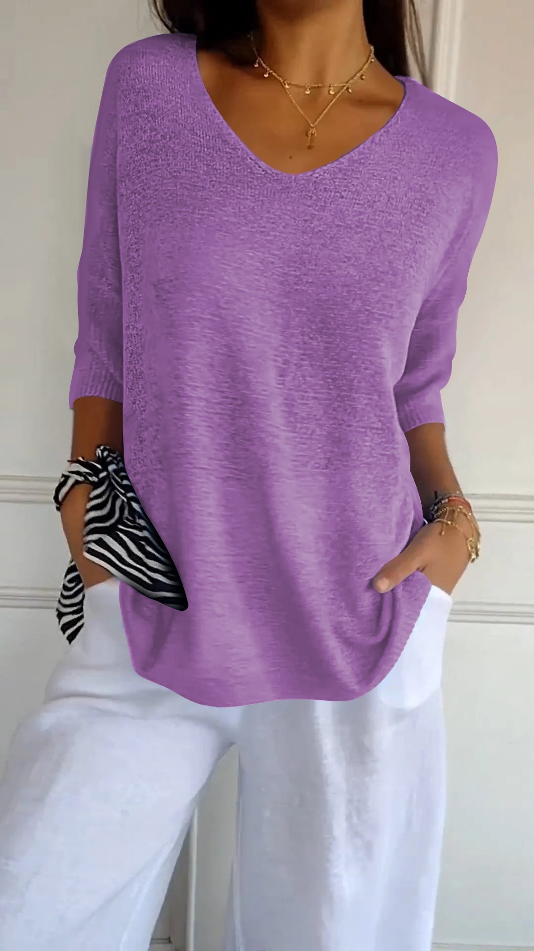 Blythe | Women’s Knit Spring Blouse