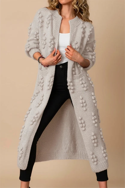 Women's Open Front Cardigan Sweater - Fashinoza