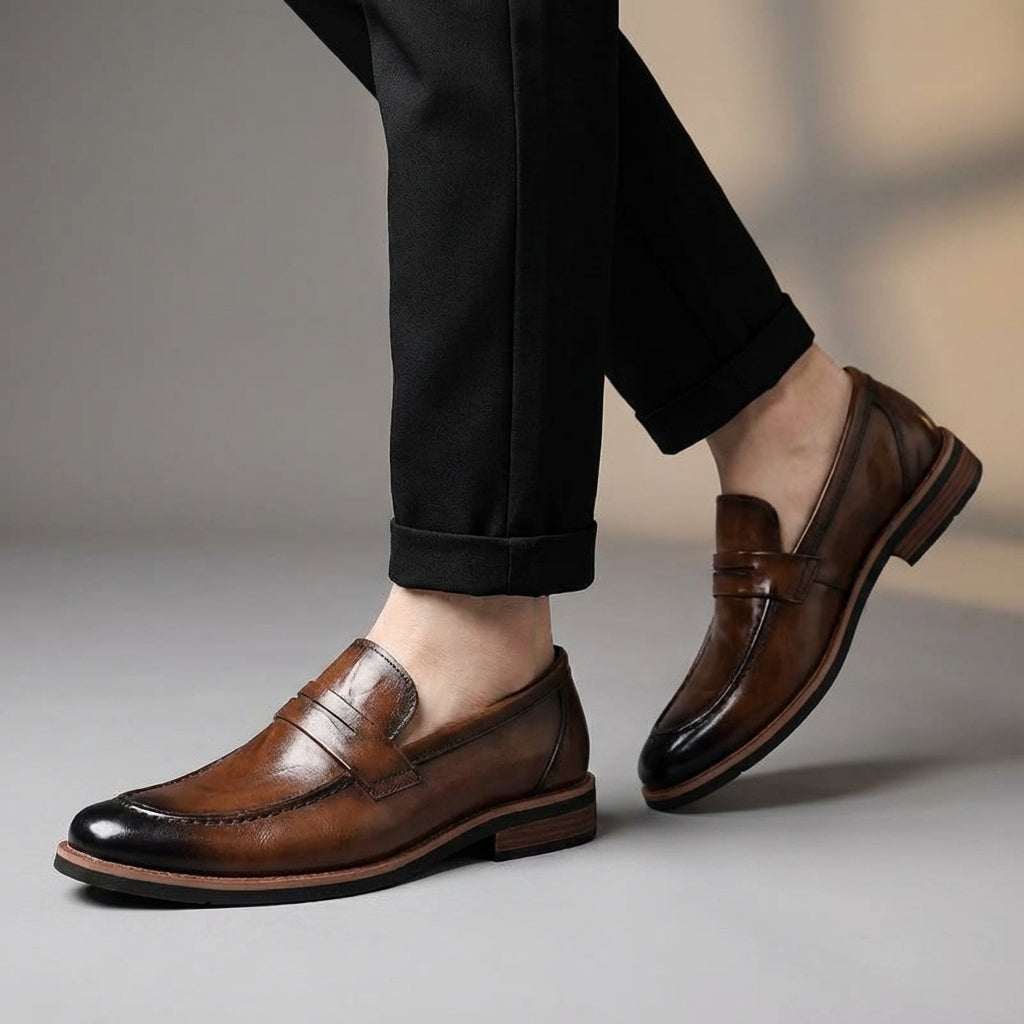 Louis Men's Orthopedic Loafers - Fashinoza