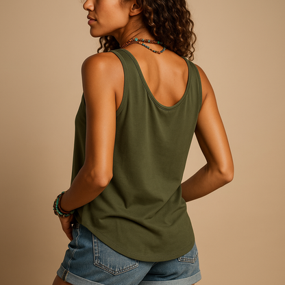 Women's Sleeveless V Neck Lightweight