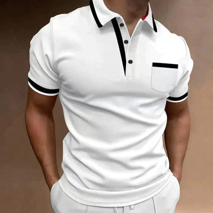 Men's Polo Shirt Classic Fit Cotton - Fashinoza