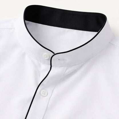 Ashcroft Men's Dress Shirt Tailored Collar