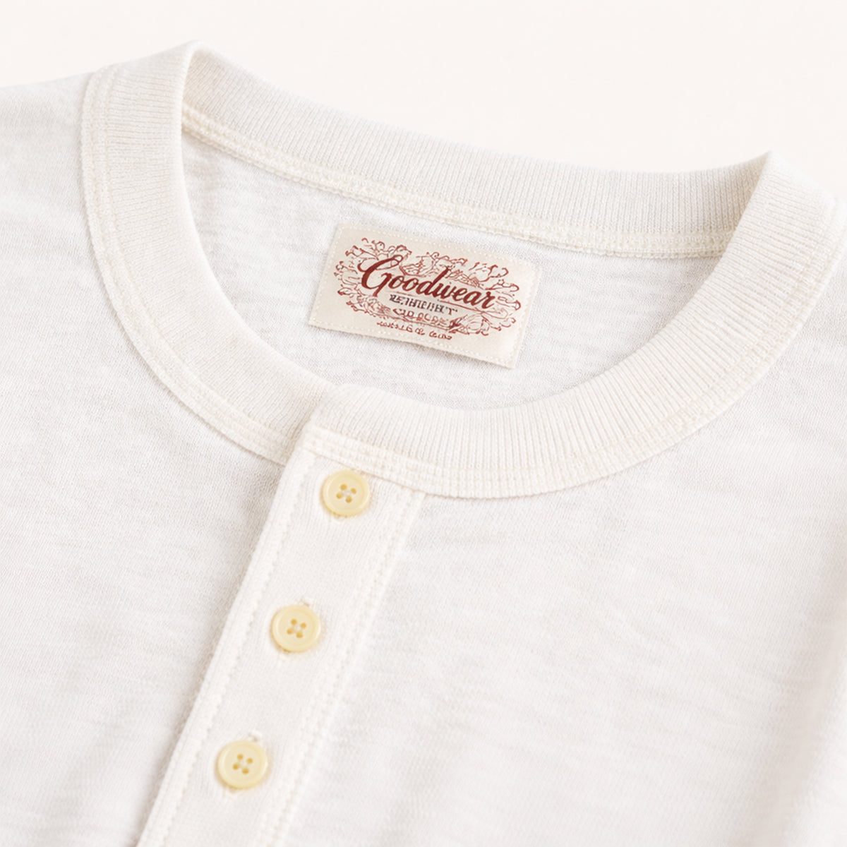 Men's Cotton Casual Henley Shirt