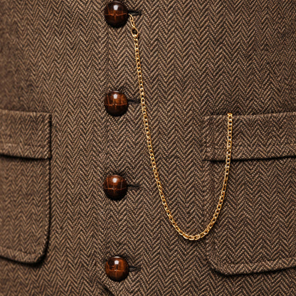 Men's Classic Tweed Gilet
