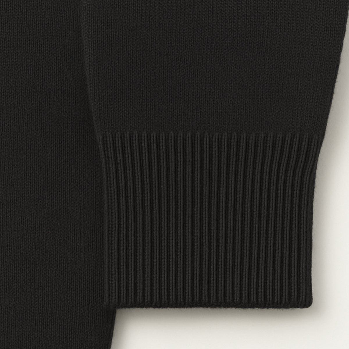 Men's Mock Neck Knit Sweater Plain