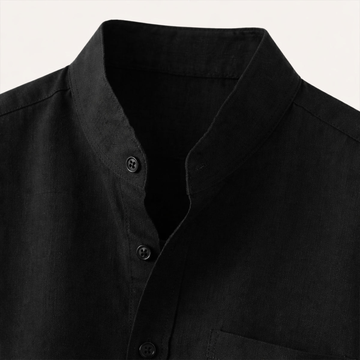 Men's Oversized Cotton Linen Beach Shirt