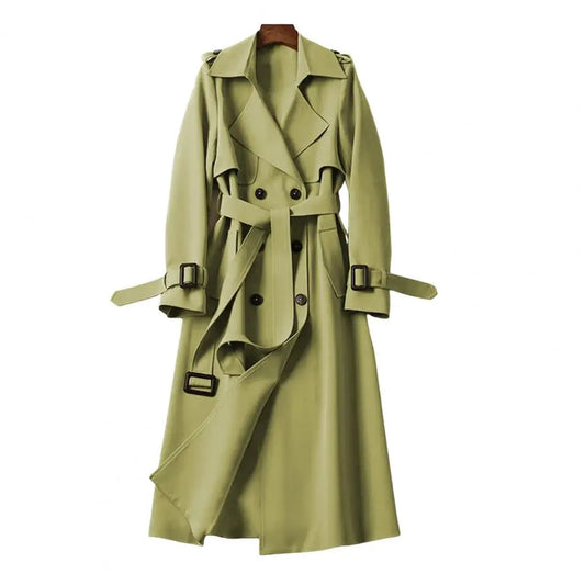 Women's Double Breasted Wool Coat - Vonnera