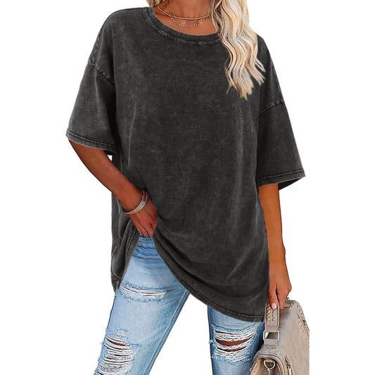 Women's Oversized Vintage T-Shirt - Fashinoza