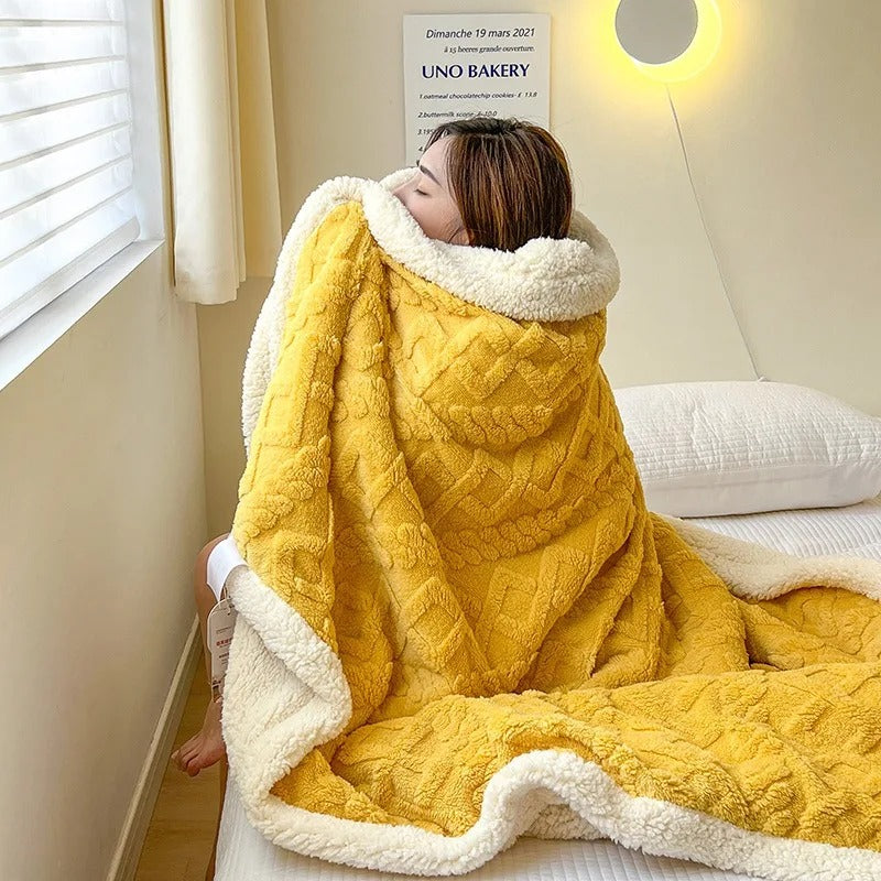 Thick Winter Fleece Blanket