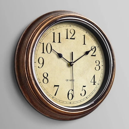 Classic Round Wall Clock Timeless Elegance