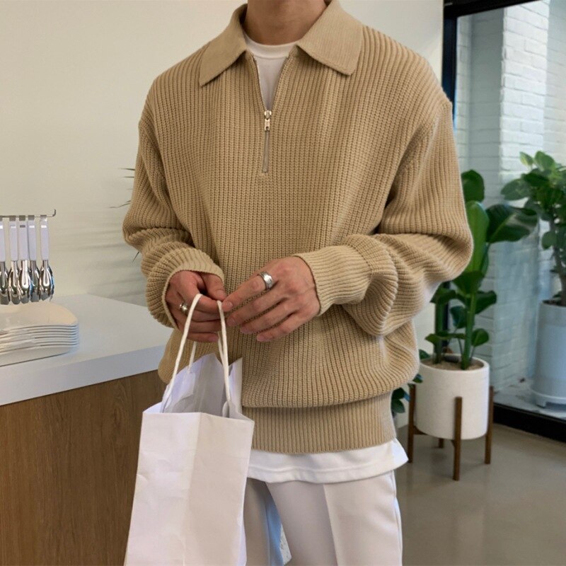 Paul | Men’s Spring Half Zip Sweater