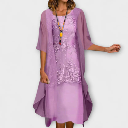 Women’s Elegant Casual Midi Dress