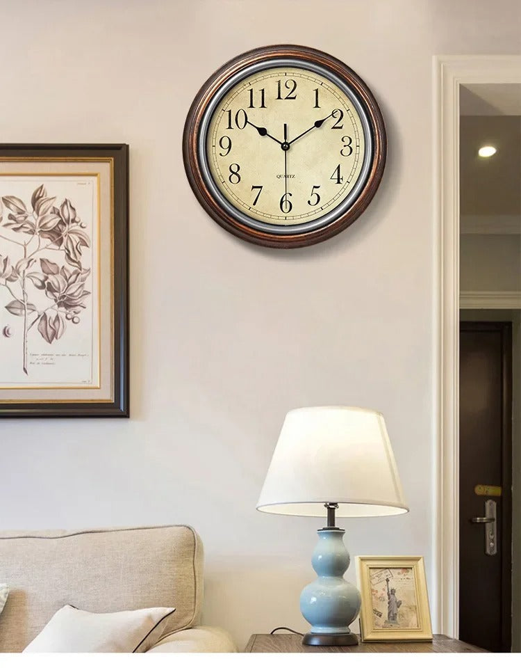 Classic Wall Clock Timeless Elegance - Fashinoza