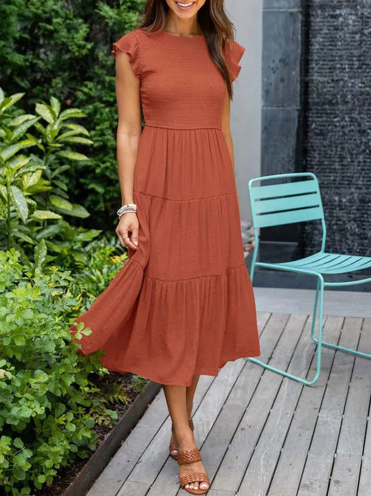 Lisette Women's Draped Control Dress - Fashinoza