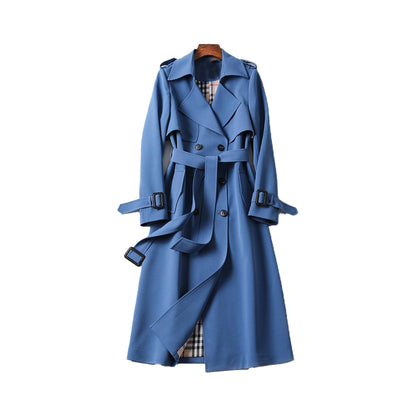 Victoria | Women’s Double-Breasted Belted Trench Coat Caliboot