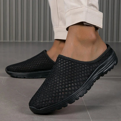 Orthopedic Slip-On Sneakers for Women Breathable Mesh Walking Shoes with Arch Support