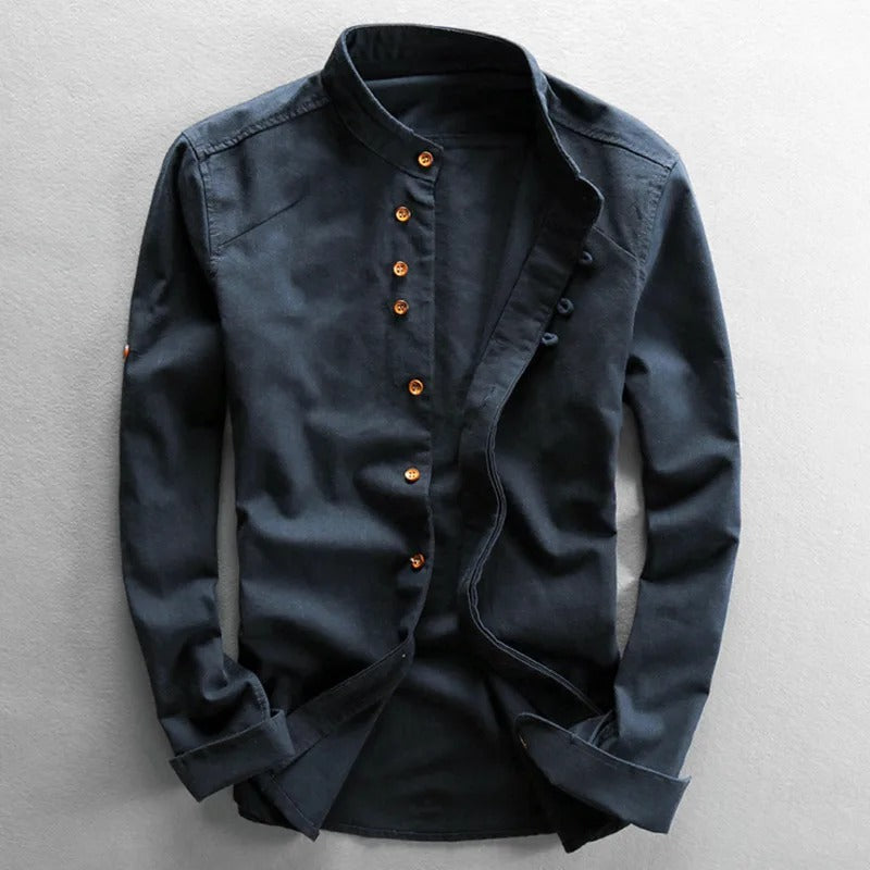 Japanese Style Men's Shirt - 
Fashinoza