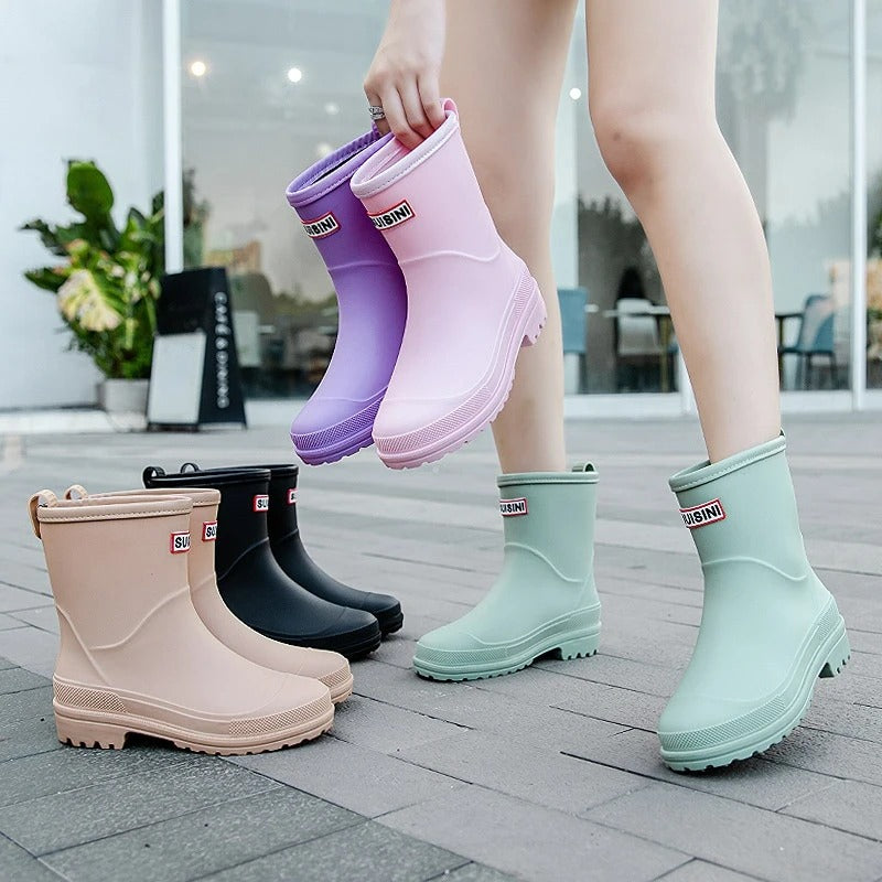 Women's Waterproof Rain Boots