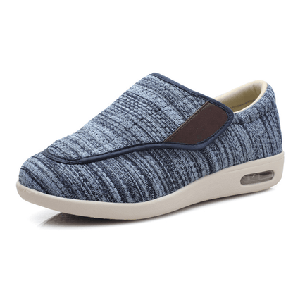 Orthopedic Diabetic Walking Shoes for Wide Feet with Adjustable Hook and Loop