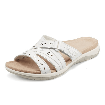 Orthopedic Wedge Sandals for Women Canvas Ankle Strap Platform Open Toe Casual Shoes
