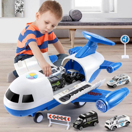 Airplane Playset Construction Vehicles Large - 
Fashinoza