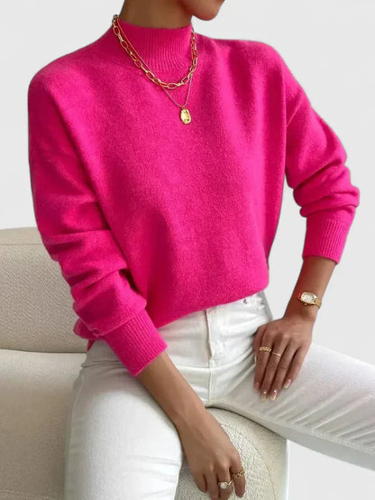 Evelyn Women's Turtleneck Sweater