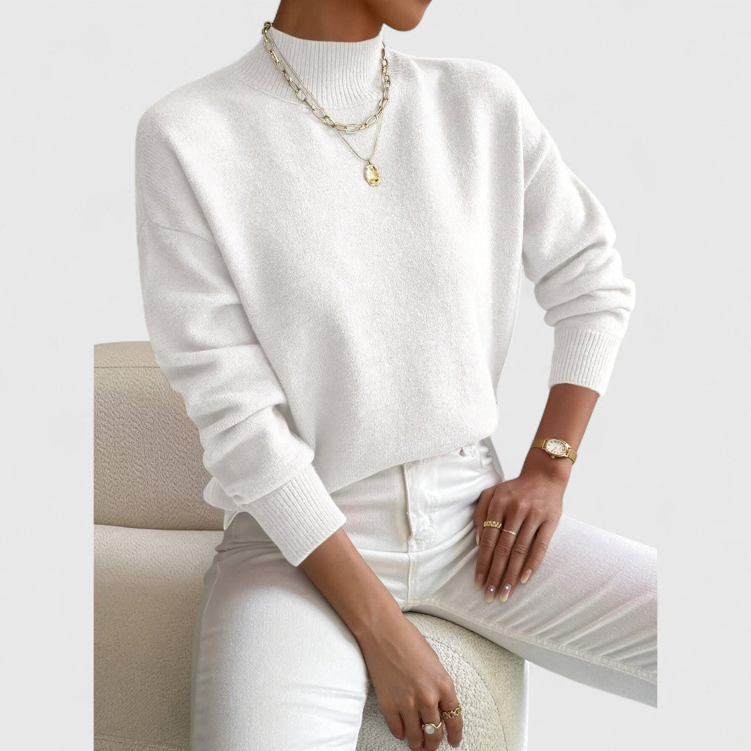 Women’s Classic Turtleneck Knit Sweater