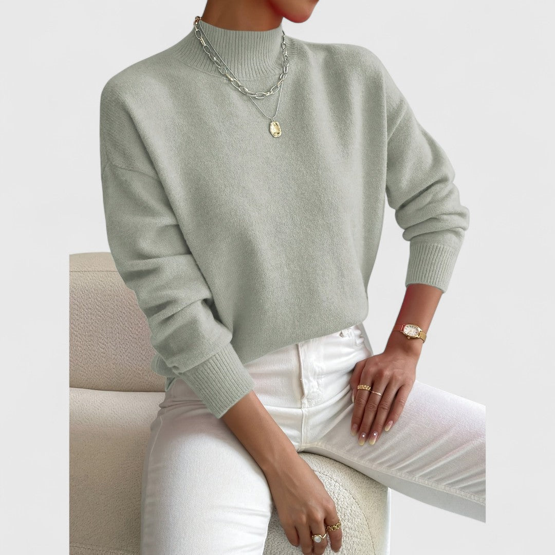 Women’s Classic Turtleneck Knit Sweater